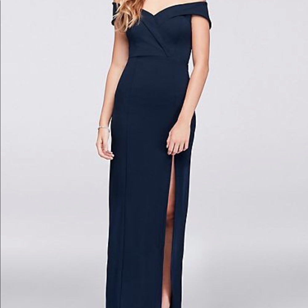 Off Shoulder Formal Gown